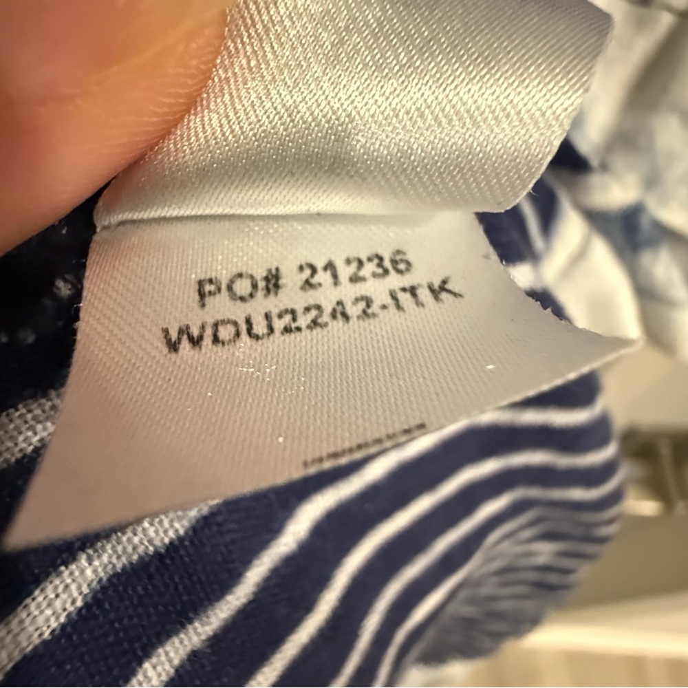 Faherty Margarita Linen Strapless Maxi Dress - Picture 11 of 11